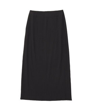 AMERICAN HOLIC 針抜きリブタイトスカート Black