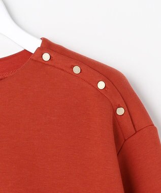 J.PRESS LADIES ダンボールジャージー プルオーバー オレンジ系