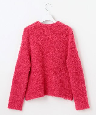 自由区 【カトリエムブーケ】Cahoteux poil ポケットディテールジャケット フューシャ