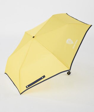 BEAMS SCHOOL  ロゴ折りたたみアンブレラ 傘 イエロー