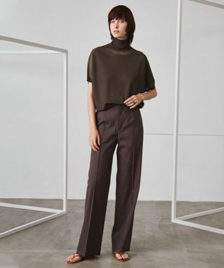 BEIGE， FOURAS / ワイドパンツ Bista x Ecru