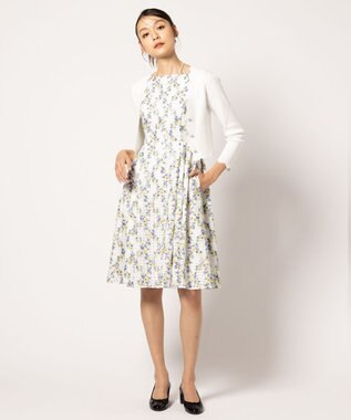 TOCCA 【洗える】FLOWER IN SUGAR ドレス イエロー系