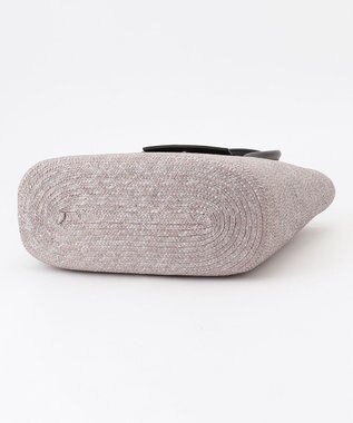 LA BAGAGERIE フラップかごトートバッグ グレー