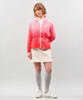 23区GOLF 【WOMEN】【UVケア】カラーシャツ ホワイト系