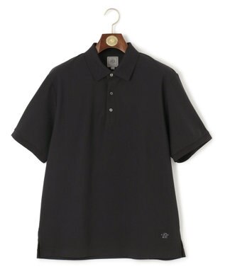 J.PRESS MEN 夏のアクティブシーンを驚くほど自由に！【接触冷感 / UVカット / ストレッチ / 防シワ / 洗える】【MECHANICAL】アクティブ ポロシャツ ブラック系
