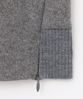 J.PRESS LADIES L TWILL NEEDLE プルオーバー カットソー ミディアムグレー系