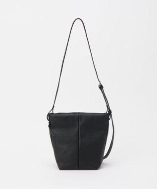 russet レザーミニショルダーバッグ(CE-1657) Black