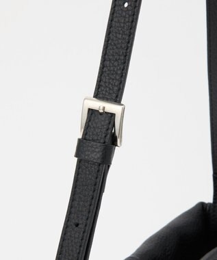 russet レザーミニショルダーバッグ(CE-1657) Black