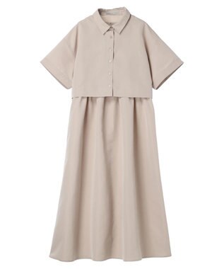 Green Parks armonia．ＳＥＴ２点　シャツワンピース Beige