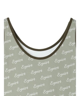 Green Parks ＥＧＯＩＳＴ　ロゴタンクトップ Khaki