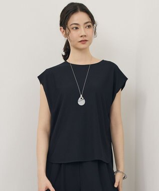  【WEB先行販売】ストレッチアムンゼンフレンチスリーブ カットソー