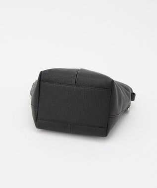 russet レザーミニショルダーバッグ(CE-1657) Black