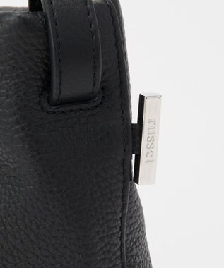 russet レザーミニショルダーバッグ(CE-1657) Black