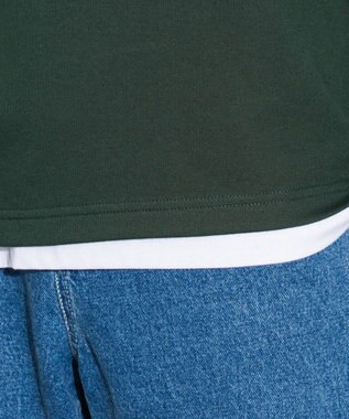 WEGO 【SETUPアイテム】アンサンブルスウェットベストT（S） グリーン