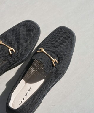 steppi ビットローファー ブラック