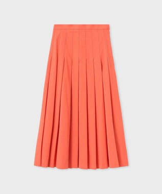 Paul Smith ピーチコットン プリーツスカート
