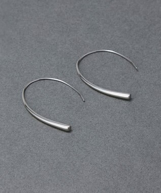 Phoebe 〈金属アレルギー対応〉エアリーフックピアス　シルバー　ステンレス シルバー