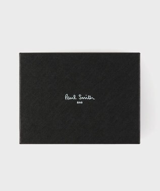 Paul Smith マーケトリー ブライトストライプ ラビット カード＆コインケース ネイビー