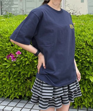 WEGO 【ユニセックス着用ITEM/MLサイズ展開】BENDAVISクラシックロゴT（SS） ネイビー