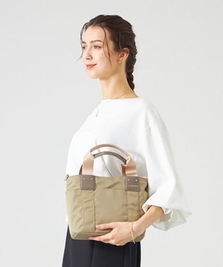 LA BAGAGERIE 2WAYナイロンミニトート カーキ