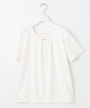 ANY SIS 【吸水速乾・UVケア・接触冷感】コンフォートジャージー カットソー オフホワイト