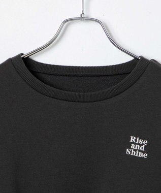 WEGO ドロストデザインPOスウェット スミクロ