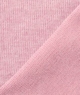 ANY ボリュームスリーブＶネックニット ピンク