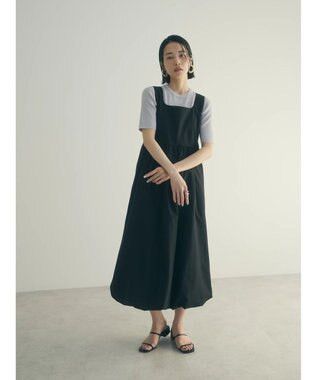 Green Parks armonia.バルーンワンピース Black