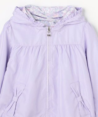 ANY KIDS 【フード取り外し/洗濯機可能】撥水加工リバーシブルゾン ラベンダー