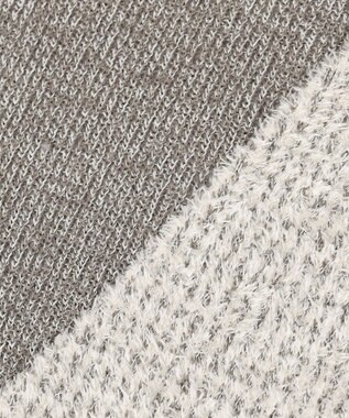 JOSEPH ABBOUD 【キングサイズ・イタリア糸使用/洗える】メリノブレンドモール ニット ベスト ライトグレー系7