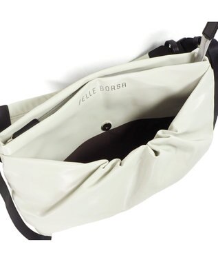 PELLE BORSA ギャザーショルダー Cheers チアーズ 4675 アイボリー