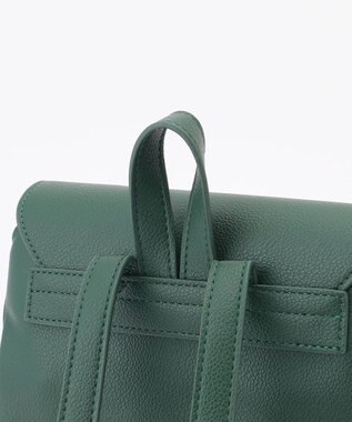 LA BAGAGERIE フロント金具デイリーリュック グリーン