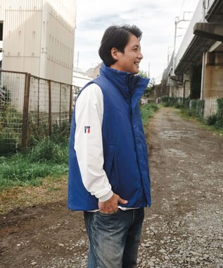 SHARE PARK MENS 【UNISEX】蓄熱中綿モンスターベスト（L・XLサイズ） ブルー