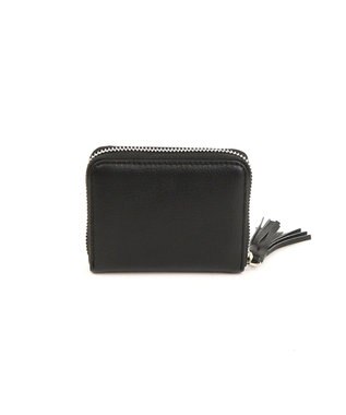 UNBILLION ペルケ perche / マルチスタッズ・ジャバラカードウォレット ライトブラック