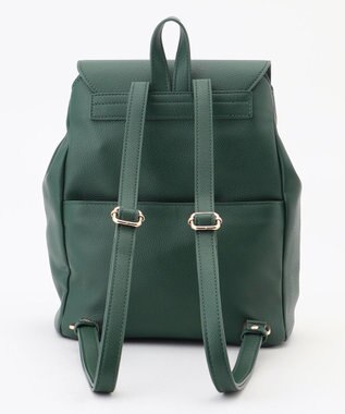 LA BAGAGERIE フロント金具デイリーリュック グリーン