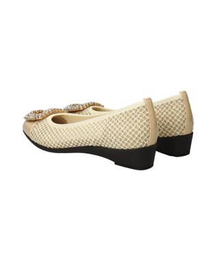 Bridget Birkin 【Bridget Birkin Walk】ビジューモチーフメッシュパンプス アイボリーコンビ