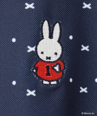 23区GOLF 【WOMEN】【吸水速乾/UVカット】ミッフィーフェイスポロシャツ ネイビー系5