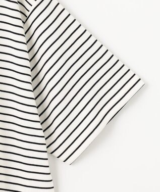 ANY フライスワイドTシャツ ボーダー