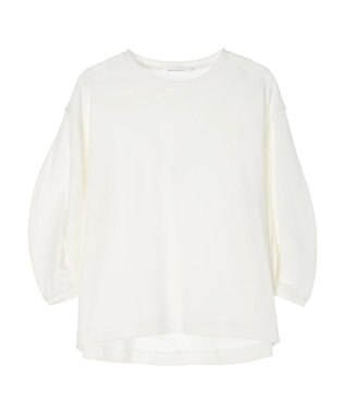 AMERICAN HOLIC ＵＶカット７分袖タックプルオーバー Off White