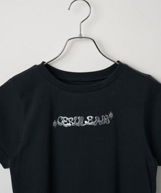 WEGO シルバー3DプリントT ブラック