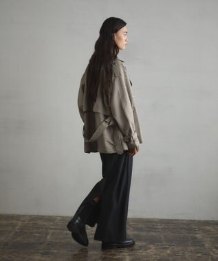 CRAFT STANDARD BOUTIQUE バイアスＩラインスカート Black