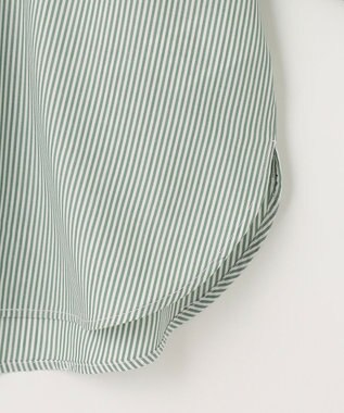 ANY 【UVカット・吸水速乾・抗菌防臭】バルーンスリーブブラウス グリーン系3