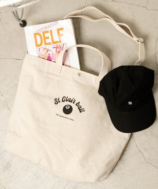 WEGO 2wayキャンバストート 柄7