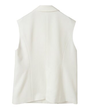 Green Parks テーラードベスト Off White