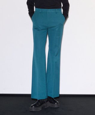 JOSEPH ギャバジンストレッチ　フィットフレアートラウザーズ Dark Teal