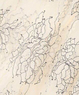 Feroux 【2WAY・セットアイテム】レースブラウス×ジャンパースカートセット グレー系