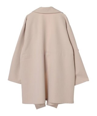 earth music&ecology ニュアンスビッグカラーコート Beige