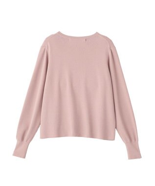 YECCA VECCA [UVカットマシンウォッシャブル]アンサンブルニット Pink