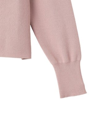 YECCA VECCA [UVカットマシンウォッシャブル]アンサンブルニット Pink