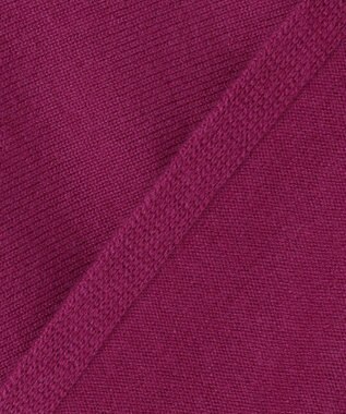 組曲 【加藤ローサさん着用】ウールカシミヤミックスボートネック ニット パープル系